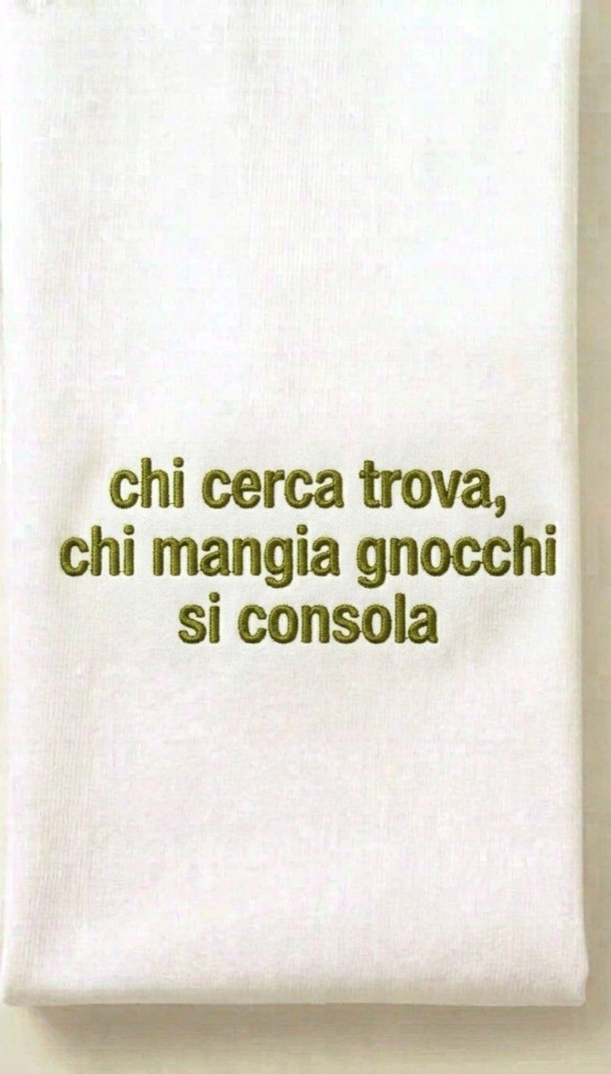 Chi cerca trova, chi mangia gnocchi si consola